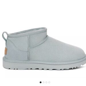 Women's Ugg Ultra Mini Seafom Boot size 11 US Fur shearling boot Popular Tik tok